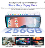 CHAUELEC Tiger 13 5G Smartphone 24(8+16) GB+256GB 6.67'' Display,50MP AI Camera Cellphone 5000mAh NFC Phone