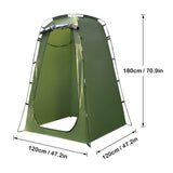Lixada 6FT Pop Up Privacy Shower Tent, Portable Changing Room for Camping, Outdoor Toilet Shelter with Carry Bag, Instant Setup Camping Tent for Beach Biking(Yellow)