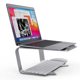 DTTLYQF Adjustable Aluminum Laptop Stand Portable Notebook Support Holder for Computer Tablet Riser Cooling Bracket(OneColor)