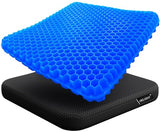 Gel Seat Cushion - Non-Slip Egg Seat Cushion Chair Pads - Office Chair Car Seat Cushion for Sciatica & Back Pain Relief, Truck