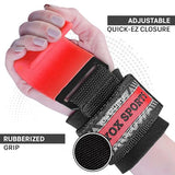 WYOX Weight Lifting Hooks for Men & Women (Pair) – Heavy Duty Wrist Support Straps with Hooks for Deadlifts, Pull Ups, Shrugs – Gym Lifting Straps