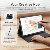 11 Plus Android Tablet, 11.5" 120Hz 2.2K Drawing Pad & Digital Notebook, Stylus & Flip Case Included