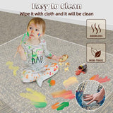 Office Chair Mat for Carpet: 36" x 48" Plastic Heavy Duty Computer Desk Mats- Clear Rug Pad for Rolling Chairs