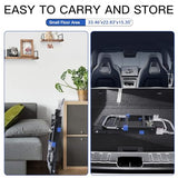 3 in1 Heavy Duty Convertible Hand Truck Dolly Cart, Folding Trolley Cart with Wheels