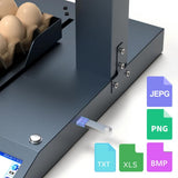SYXINGL Single Head Auto Egg Inkjet Printer Inkjet Logo Barcode Printing Coding Machine