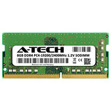A-Tech 8GB DDR4 2400 MHz SODIMM PC4-19200 (PC4-2400T) CL17 Non-ECC Laptop RAM Memory Module