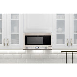 Sharp R1214TY 1.5 Cu. Ft. 1100W Over-the-Counter Microwave in Stainless Steel
