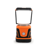 LED Camping lamp Super Bright 1500 lumens 4 Light Modes Dimmable searchlight Battery-Powered Emergency lamp Suitable for Night Hiking Tent Lighting Emergencies Power outages (Orange)
