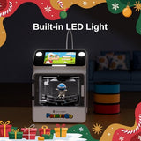 PrintyGo Mini 3D Printer for Kids, 600mm/s Auto Leveling Printer for Beginners with 5" Touch Screen, 1500+ Models