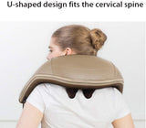 EZAGMWGFB Massagers for Neck and Back with Heat - Deep Tissue 3D Kneading Pillow, Electric Shiatsu and Shoulder Massage