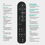 Bidet for Toilet, Adjustable Warm Seat, Air Dryer, Warm Water & Pressure Barumi