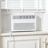 Keystone 14,000 BTU Window Mounted Inverter Air Conditioner with Quiet, High Efficiency Operation and Remote, Window AC Unit for Apartment, Living Room, Bedroom, Large Rooms up to 650-Sq. Ft.
