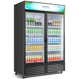 BODEGACOOLER Merchandiser Refrigerator, 40 Cu.Ft Commercial Beverage Cooler