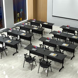 Modular Conference Table, Folding Conference Room Table with Wheels