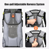 WIPHA Hiking Backpack Carrier for Toddlers, Adjustable Child Carrier with Sunshade, Lightweight Hiking Carrier for Toddlers (Black)