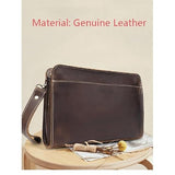 Wallet Man Crazy Horse Leather Clutch Retro Layer Cowhide Bag