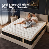 Queen Hybrid Mattress14 Inch,Medium Firm Support for All Sleepers