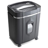 AU1640XA Anti-Jam 16 Sheet Crosscut Paper/CD and Credit Card/ 5 Gal Pullout Basket Shredder, 30 Minutes Continuous Run Time and Aurora SL16 Professional Grade Synthetic Shredder Oil, 16 Oz Flip-Top Leak Proof Bottle Aurora