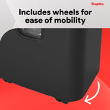 Staples 20-Sheet Micro-Cut Paper Shredder, High-Security Document & Credit Card Shredding for Offices