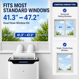 Portable Air Conditioner, 16000 BTU Fast Cooling for Large Rooms up to 850 Sq.Ft