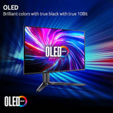 Acer Predator 26.5in QHD 2560x1440 QD-OLED 500Hz Gaming Monitor X27U F5