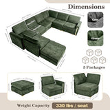 Convertible Comfy Extra Deep & Wide Seat Couch with Gold Metal Accents & Legs for Living Room