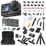 DJI Osmo Action 6 8K Waterproof Action Camera Bundle