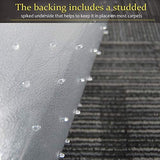 Plastic Office Chair Mat for Carpeted Floors, Heavy Duty Floor Mat