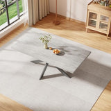 ZckyCine 6-Piece Extendable Dining Table Set
