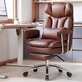 Sweetcrispy Executive Home Office Desk Chair - Ergonomic Big Tall High Back
