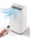 Feelfunn 12,000 BTU Portable Air Conditioner, Cools 600 Sq.Ft, 4-in-1 Quiet AC Unit with Turbo Cooling, Fan & Dehumidifier, Auto Swing, Remote, 24H Timer, Window Kit for Bedroom Office Dorm Apartment