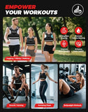 BAGAIL Adjustable Weighted Vest for Women 4-10lb, Comfortable U-Neck Rucking Vest with 6 Removable Weights, Storage Pocket and Reflective Strips for Walking, Jogging, Weight Loss & Home Workouts