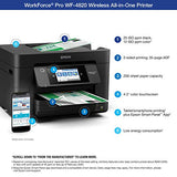 Workforce® Pro WF-4820 Wireless Color Inkjet All-In-One Printer, Black, Large