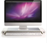 DTTLYQF Computer Monitor Stand Desktop with SB Mobile Phone Charger Office Rechargeable Heightening Laptop