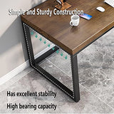 LSSOAZZVVN Home Office Solid Wood Computer Desk and Chair Set, for Reading