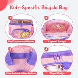 Kids Bike Basket - Bike Basket Front Fits Most Bikes & Scooters - Pink