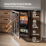 Ca'Lefort 24" Beverage Refrigerator - 180 Cans UnderCounter Beverage Cooler
