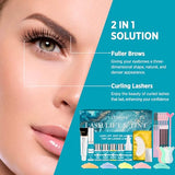 LATORICE Lash Lift Kit for Beginners: 5-in-1 Professional Eyelash Perm Set with Keratin for Women - Home Salon & DIY Beauty Treatment (Includes Rods/Glue/Serum) (40ml)