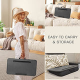 Lap Desk, Lap Desk with Cushion, Fits up to 17 inch Laptop, Pillow Designed, Portable Laptop Stand with Tray
