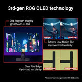 Visit the ASUS Store ASUS ROG XG27AQDMG 27 Inch 1440p 240Hz Glossy OLED Gaming Monitor