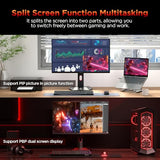 KOORUI 27 inch Mini-LED IPS Gaming Monitor, 200Hz 1ms, QHD 1440P HDR1000