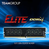 TEAMGROUP Elite DDR4 32GB Kit (2 x 16GB) 3200MHz (PC4-25600) CL22 Unbuffered Non-ECC 1.2V UDIMM 288 Pin PC Computer Desktop