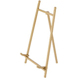 Bard's Satin Gold-toned Metal Easel, 9" H x 5.25" W x 6" D, Pack of 6