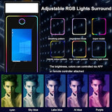 Photo Booth with Printer, Magic Mirror Photo Booth 32-inch Touch Screen