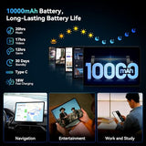 2026 Upgraded 12.2 inch Tablet, Android 16 Tablet with Keyboard
