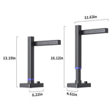 Book Scanner, 24MP Document, Portable USB Camera, Scan Max A3 Format w/Adjustable Height