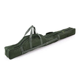 Aoresac Fishing Storage Bag Foldable WearResistant Water Multifunctional Fishing Rod Bag with Adjustable Shoulder Strap and Handles for Fishing Fans, 2 Compartments, 420D Oxford (150)