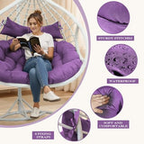 lihtsofty Double Egg Chair Cushion Replacement