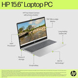 HP Pavilion 15" FHD Laptop 2026, Intel Processor, 8GB RAM, 256GB SSD