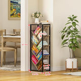 Tree Bookshelf - 9 Tier Floor Standing Tree Bookshelf for Hardcover Books